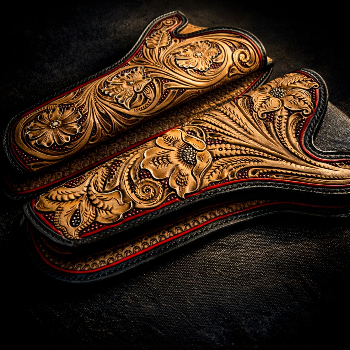 Award-winning custom leatherwork