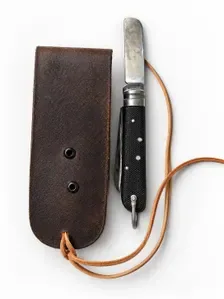 Folding Knife Sheath Pattern + Video — product photograph