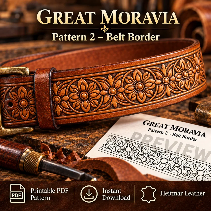 Great Moravia – Belt Border — product photograph