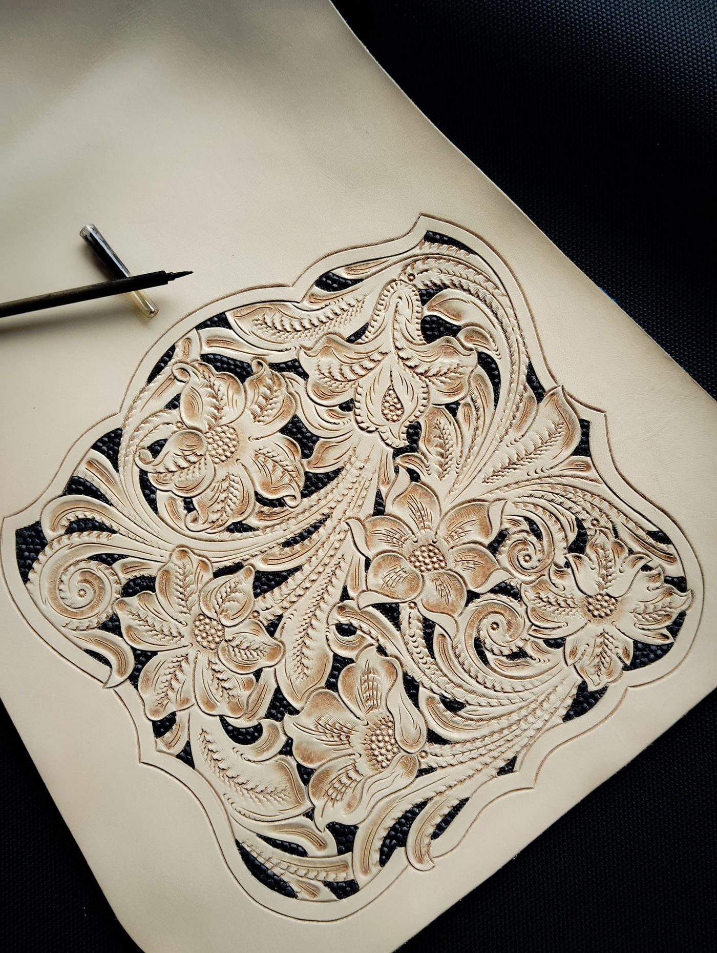 Finished motif
