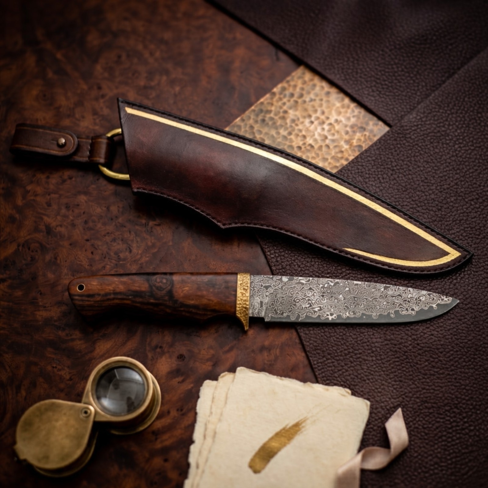 Decorated sheath